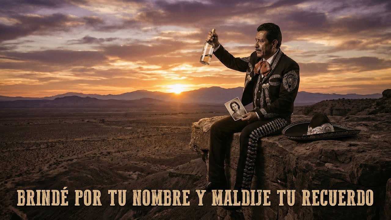 Brindé por Tu Nombre y Maldije Tu Recuerdo | Ranchera de desamor y odio con tequila y traición hoy!