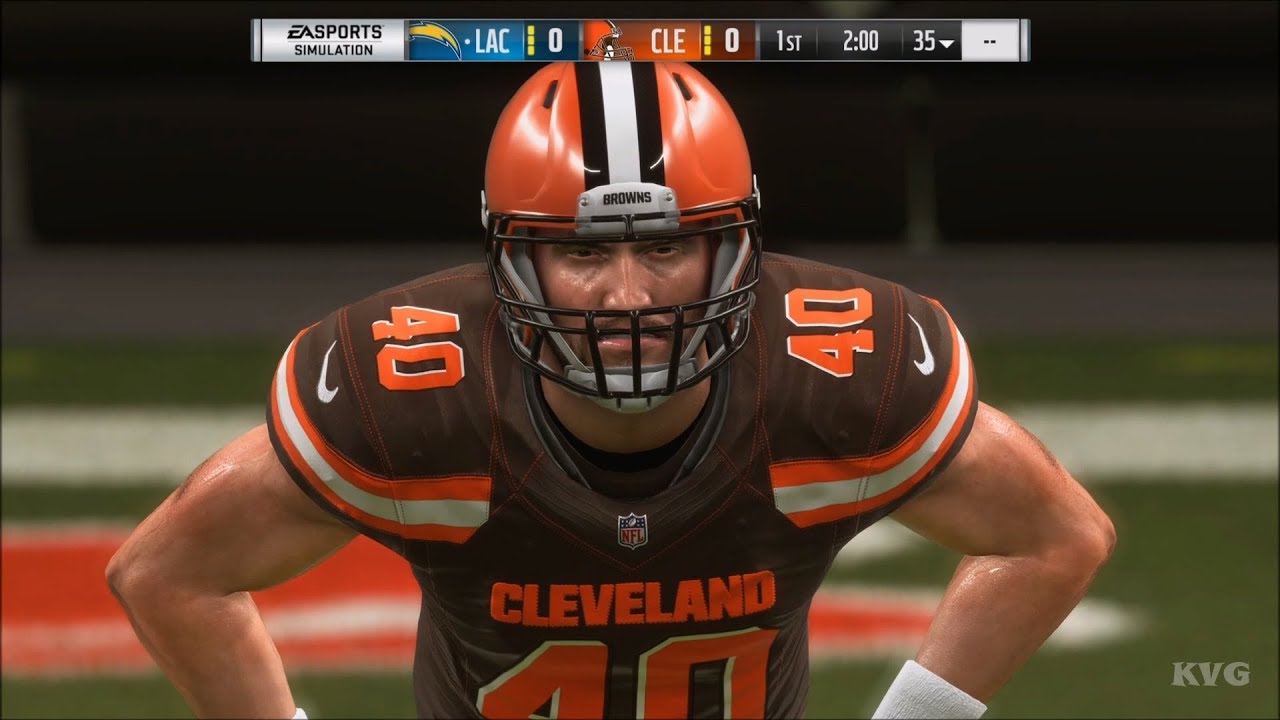 Madden NFL 19 - Cleveland Browns vs Los Angeles Chargers - Gameplay (HD) [1080p60FPS]