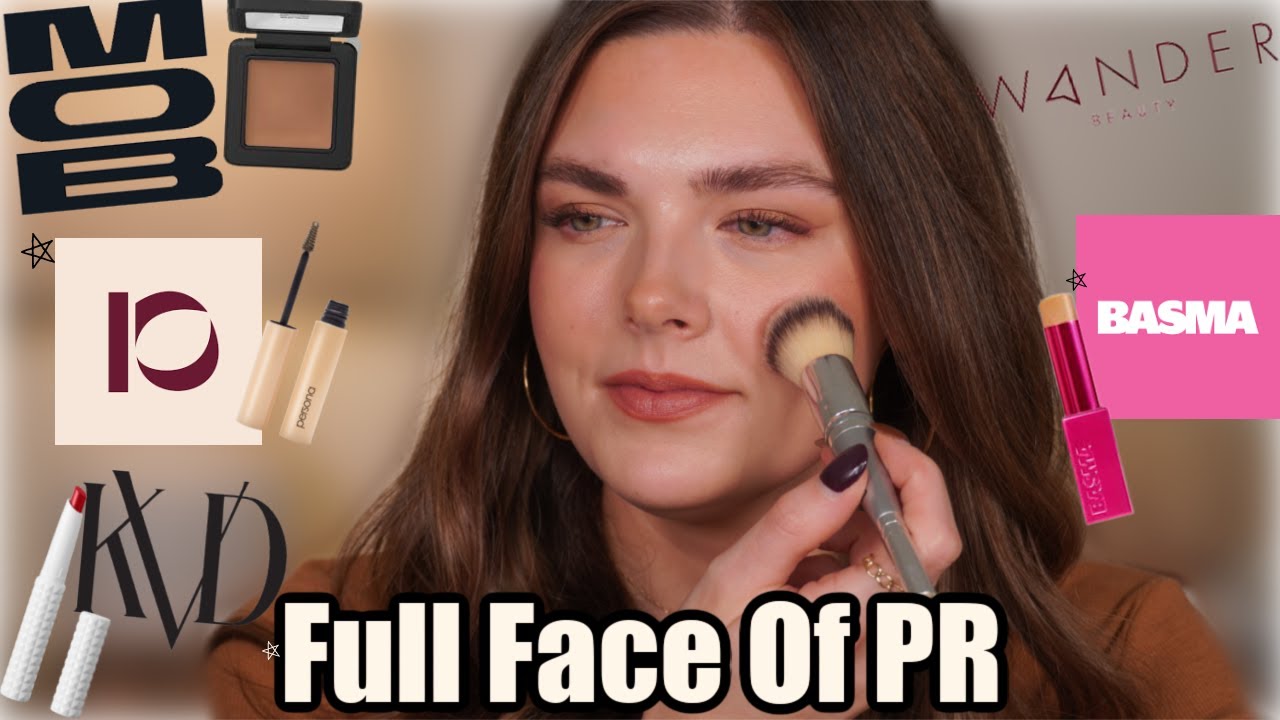 Full Face Of PR Makeup! BASMA, KVD, MOB Beauty, & More!