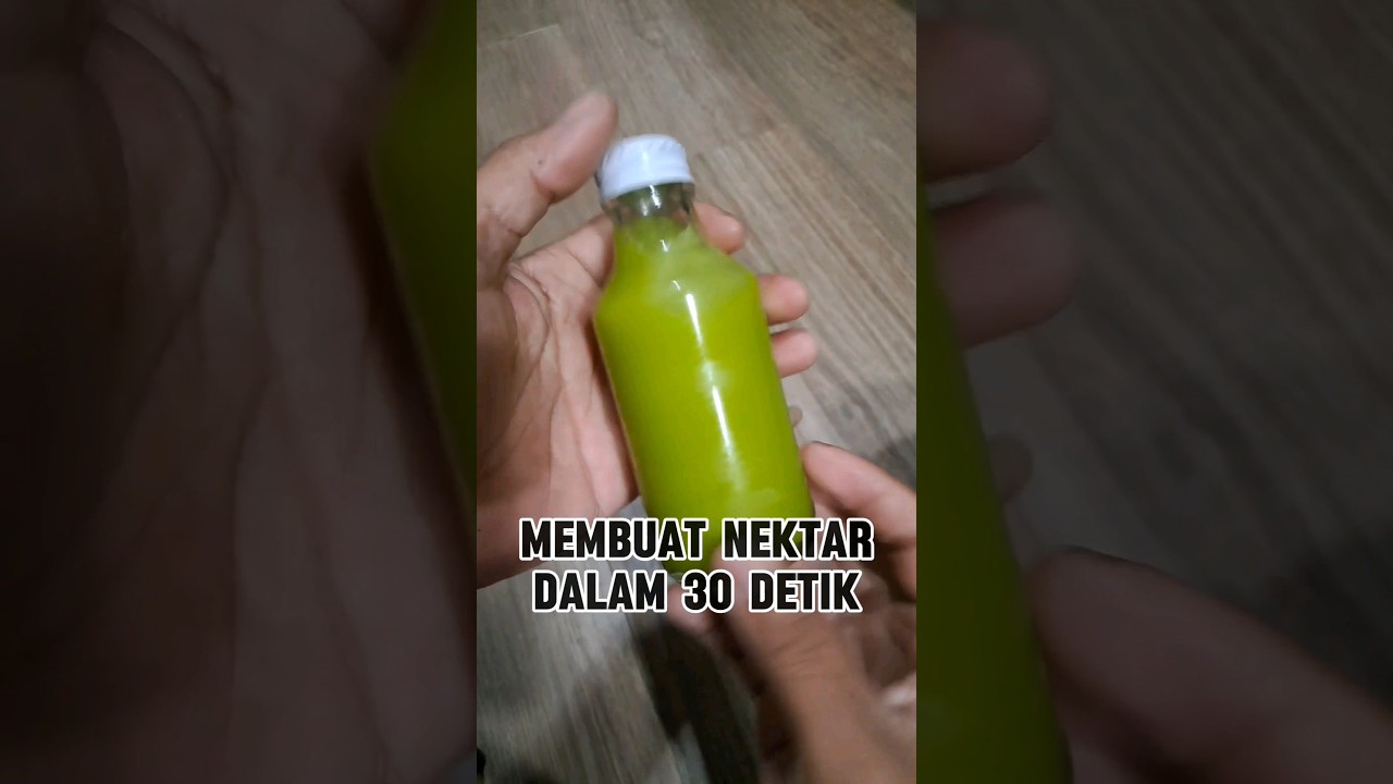 Membuat nektar kolibri dalam 30 detik. #konin #sogon #sogongacordor