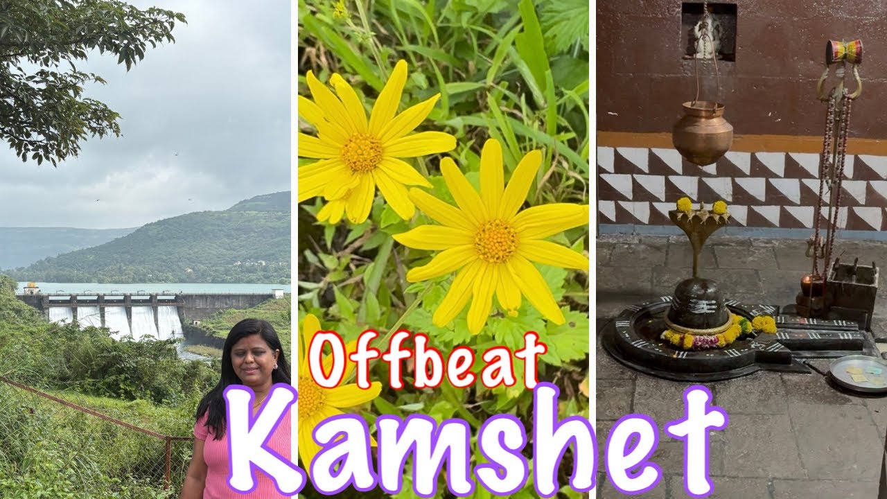 Kamshet Maharashtra | Monsoon Travel Vlog | Kondeshwar Mahadev Temple Jambhavli
