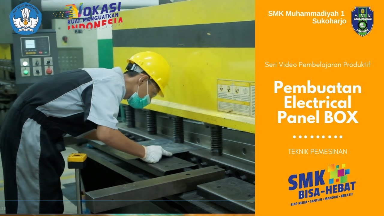 #VideoPembelajaranProduktif #SMKCOE #SMKPK                                    Electrical Box Panel