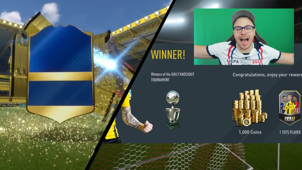 FIFA 17 Winning a Tradable TOTS Player! FIFA 17 ULTIMATE TEAM TOTS TOURNAMENT ITEM UNLOCKED!