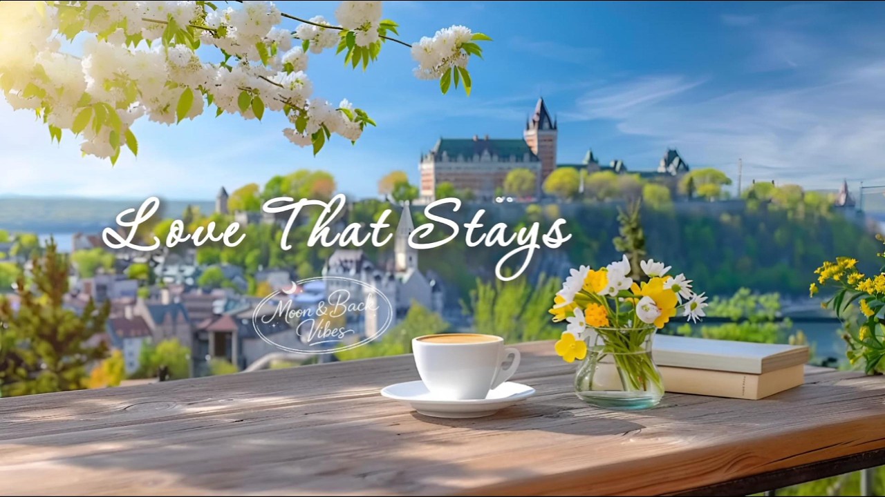 Love That Stays 💛☕ Soft Love Songs Playlist 🎧 Coffee, Flowers & Quiet Morning View 🍀