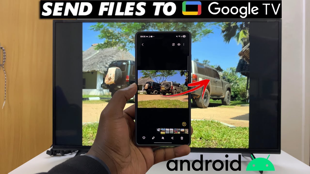 Как отправить файлы с телефона Android на любой Google TV