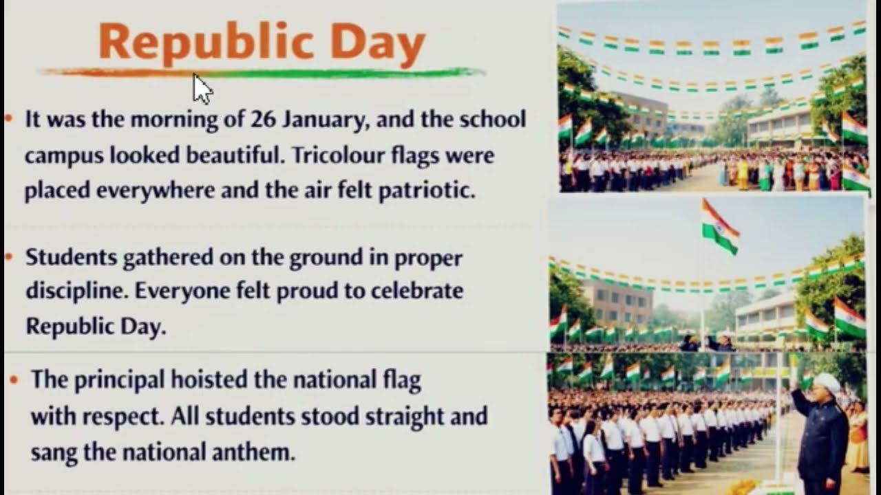 The Republic Day | How to read English  | English reading practice | English learning ||