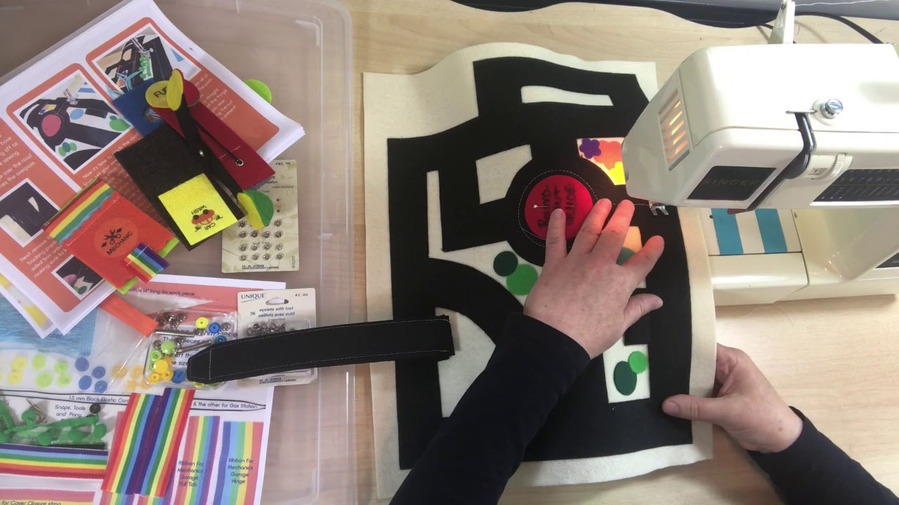 How to Make a Toy Car Activity Mat by TinyFeats - Part 2 - Assemble The Play Surface