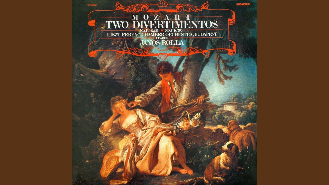 Divertimento in D Major, K. 251: III. Andantino - Allegretto