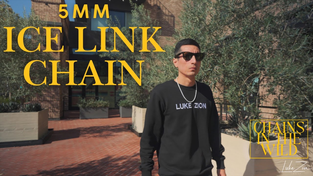 5mm Ice Link (22 Inches) in Natural Sunlight | Chains in the Wild