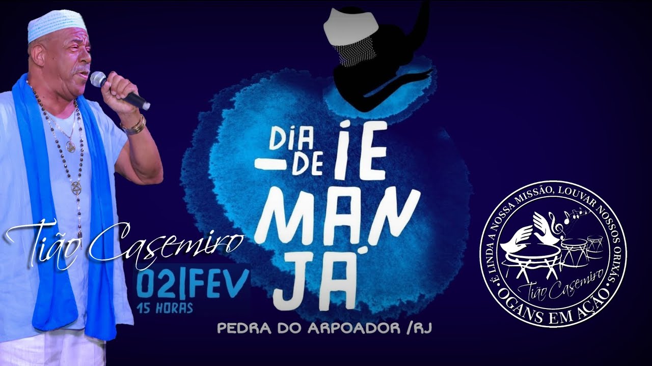DIA DE IEMANJÁ - Tião Casemiro e os OGANS EM AÇÃO - 02/02 ARPOADOR / RJ.