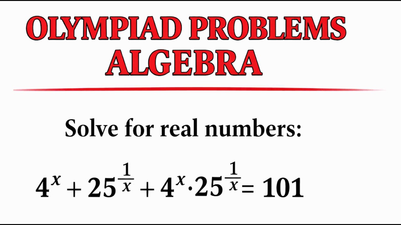 OLYMPIAD ALGEBRA | Solve This INSANE Exponential Equation Challenge | Harvard Math Trick Revealed!