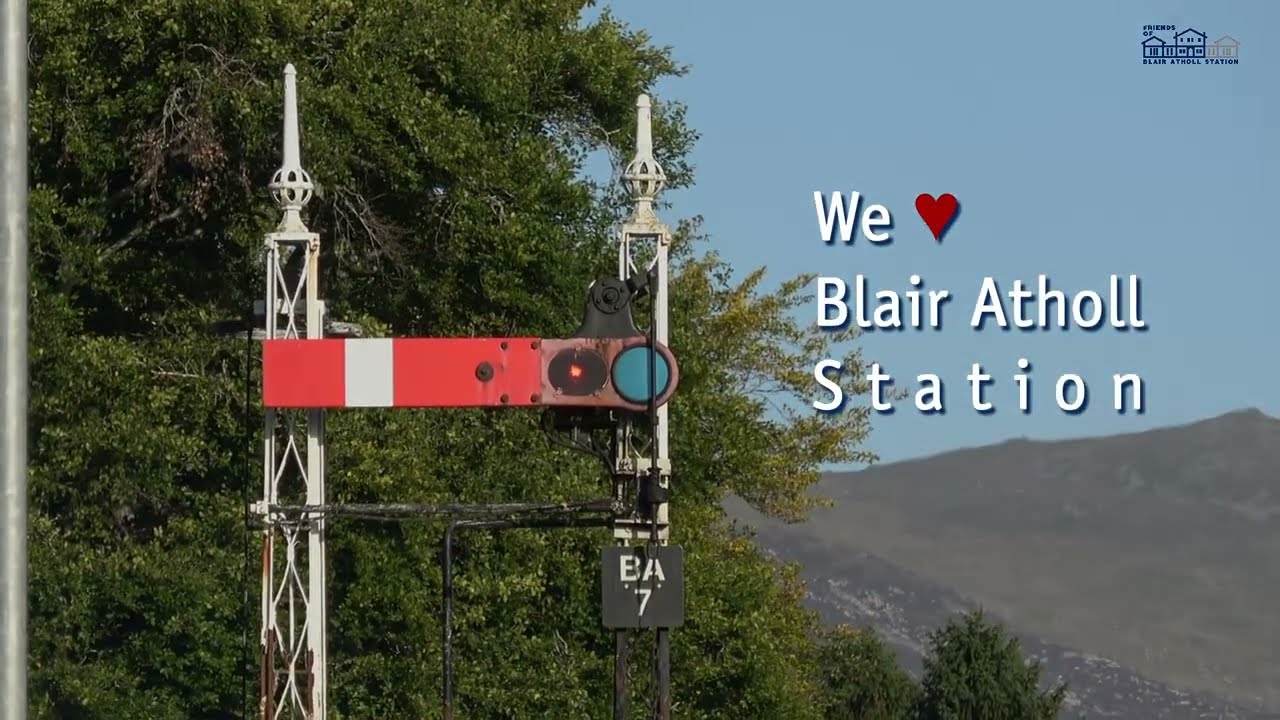 A Day in the Life of Blair Atholl Station