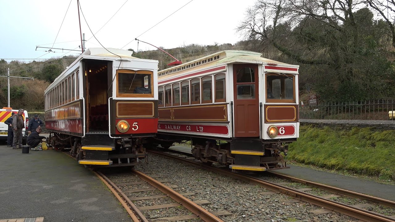 Manx Electric Railway, March 2022 [4K]
