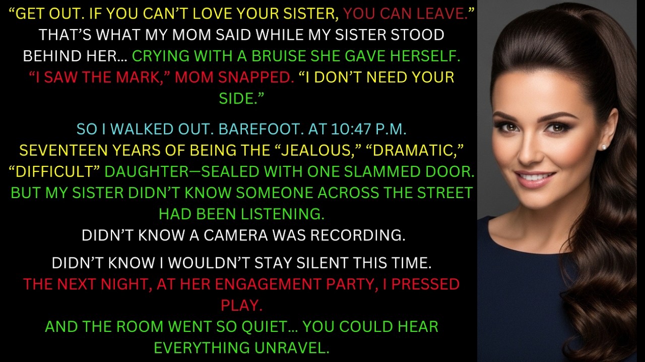 My Mom Kicked Me Out After My Sister's Fake Tears—She Didn't Know the Neighbor Heard Everything...