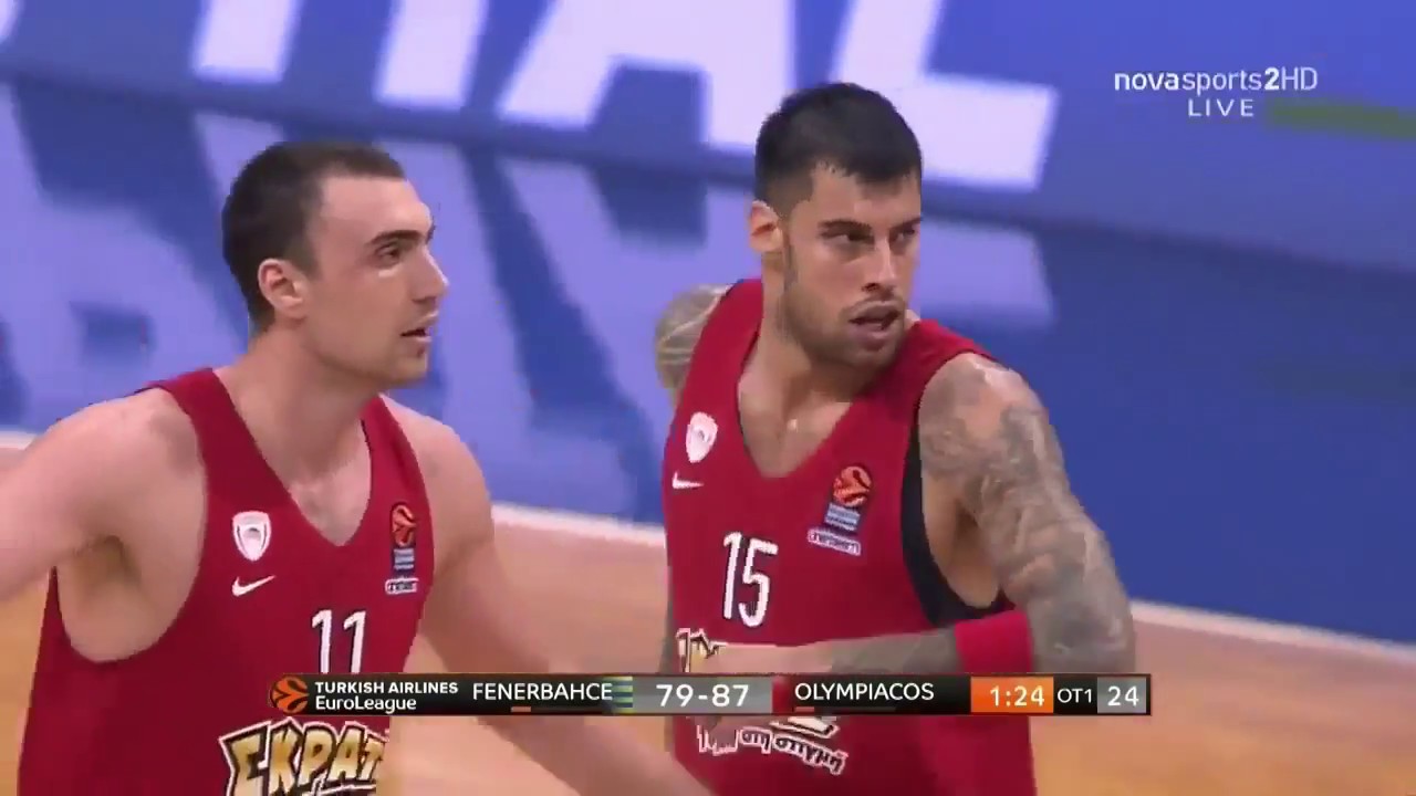 Giorgos  Printezis Euroleague RS 2017-2018