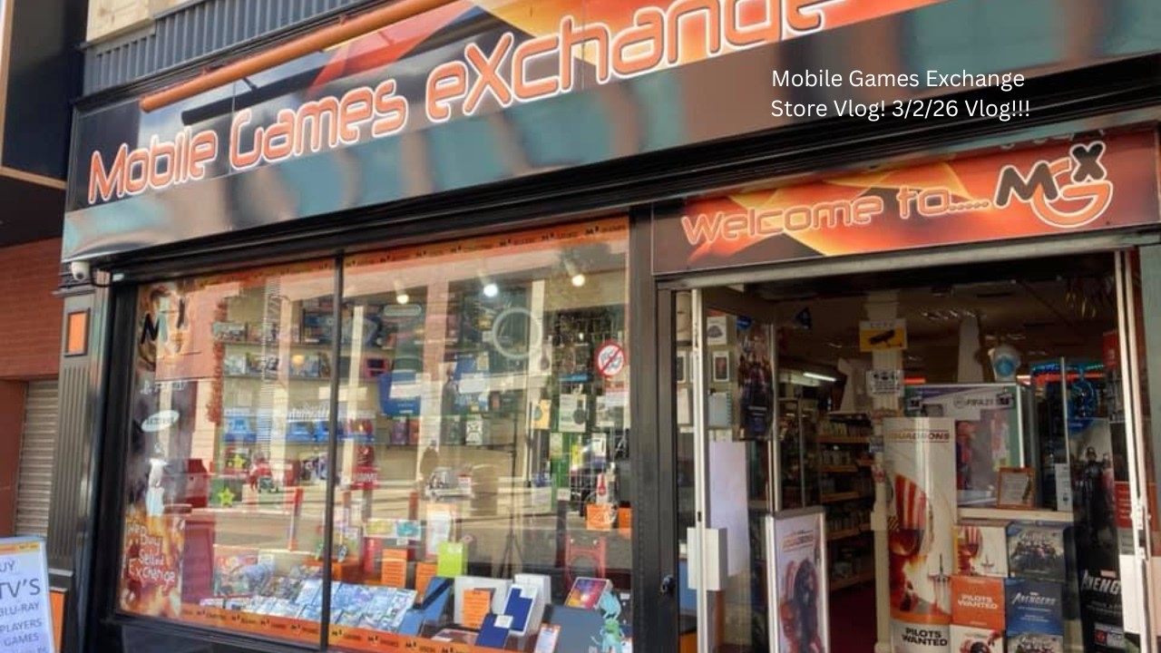 Mobile Games Exchange Derby Shop Vlog 3/2/26