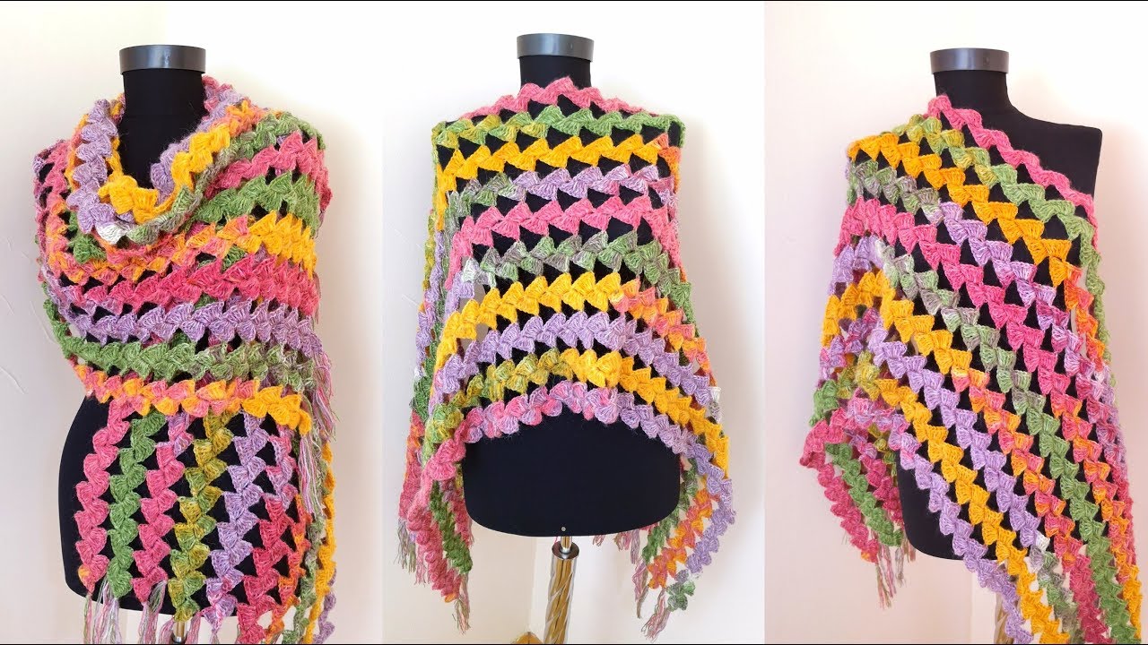 Çok Şık Sutaşı Modeli Şal Yapımı