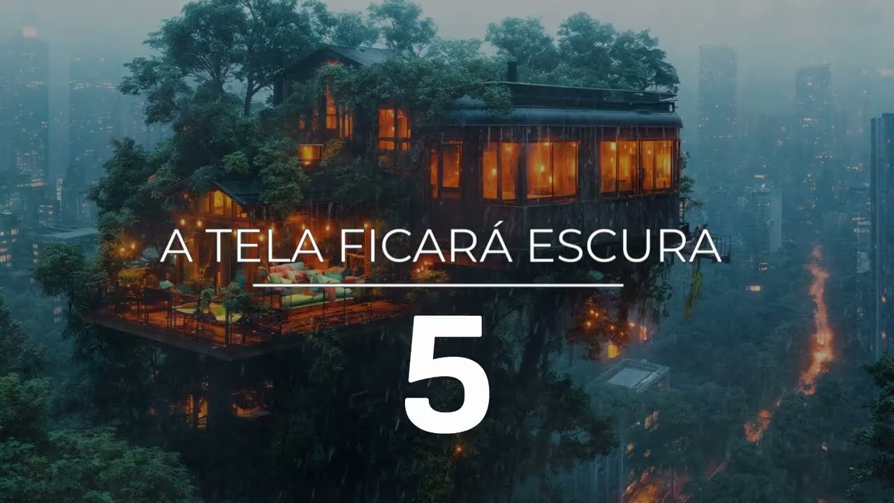 9 HORAS DE BARULHO DE CHUVA PARA DOMIR E RELAXAR O CORPO - CHUVA TORRENCIAL