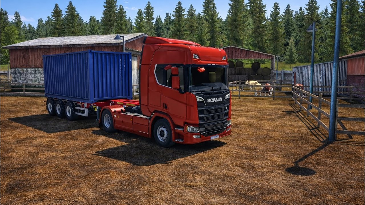 The Most Peaceful Road I’ve Ever Taken in ETS2.”