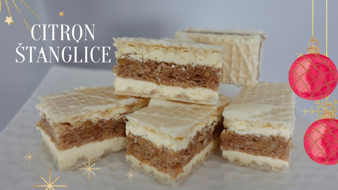 CITRON ŠTANGLICE, ZABORAVLJENI KOLAČ IZ OSAMDESETIH