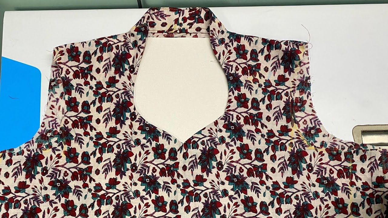 Halter Neck [High Neck]Cutting And Stitching| Collar Neck Cutting And Stitching |NeckDesign Cutting