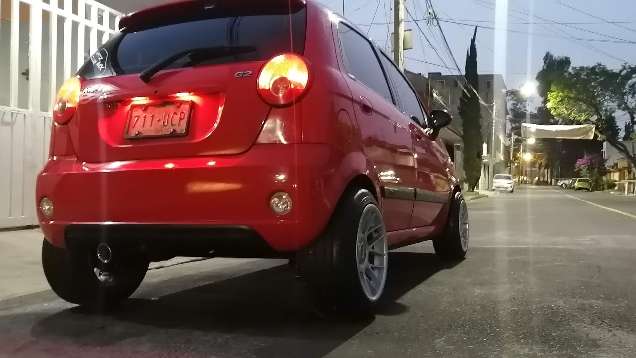 Difusor trasero Matiz 2006 - un aditamento que se ve muy bien .