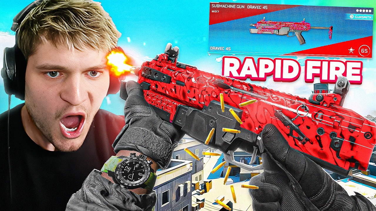 *RAPID-FIRE* DRAVEC is INSANE NOW😳(110+ Kills)