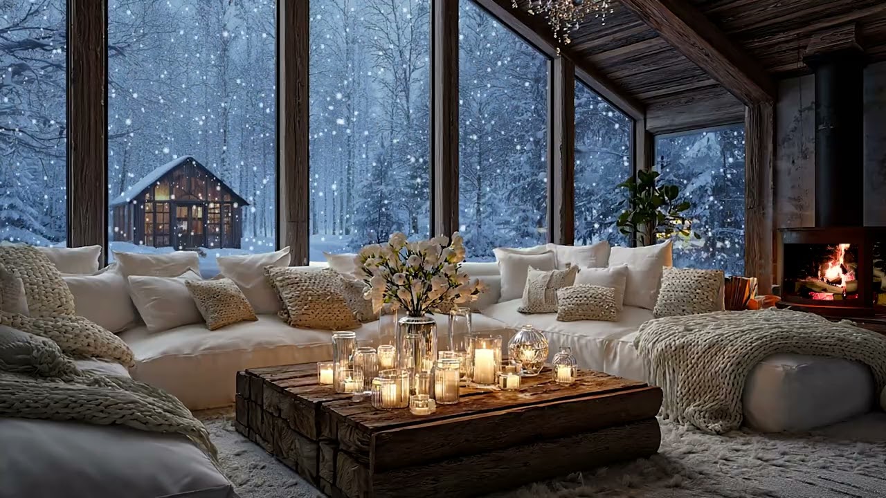 Soothing Piano Lullabies with Cozy Ambience for Ultimate Winter Comfort and Tranquility