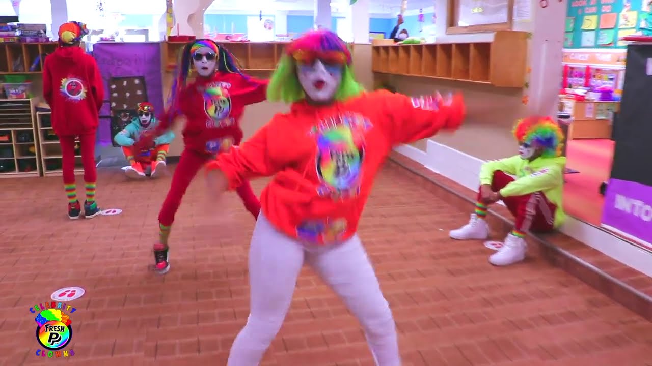 THE CELEBRITY CLOWNS - DAYCARE DANCE 2.0 #FreshPentertainment #trending #daycare #PisforParty