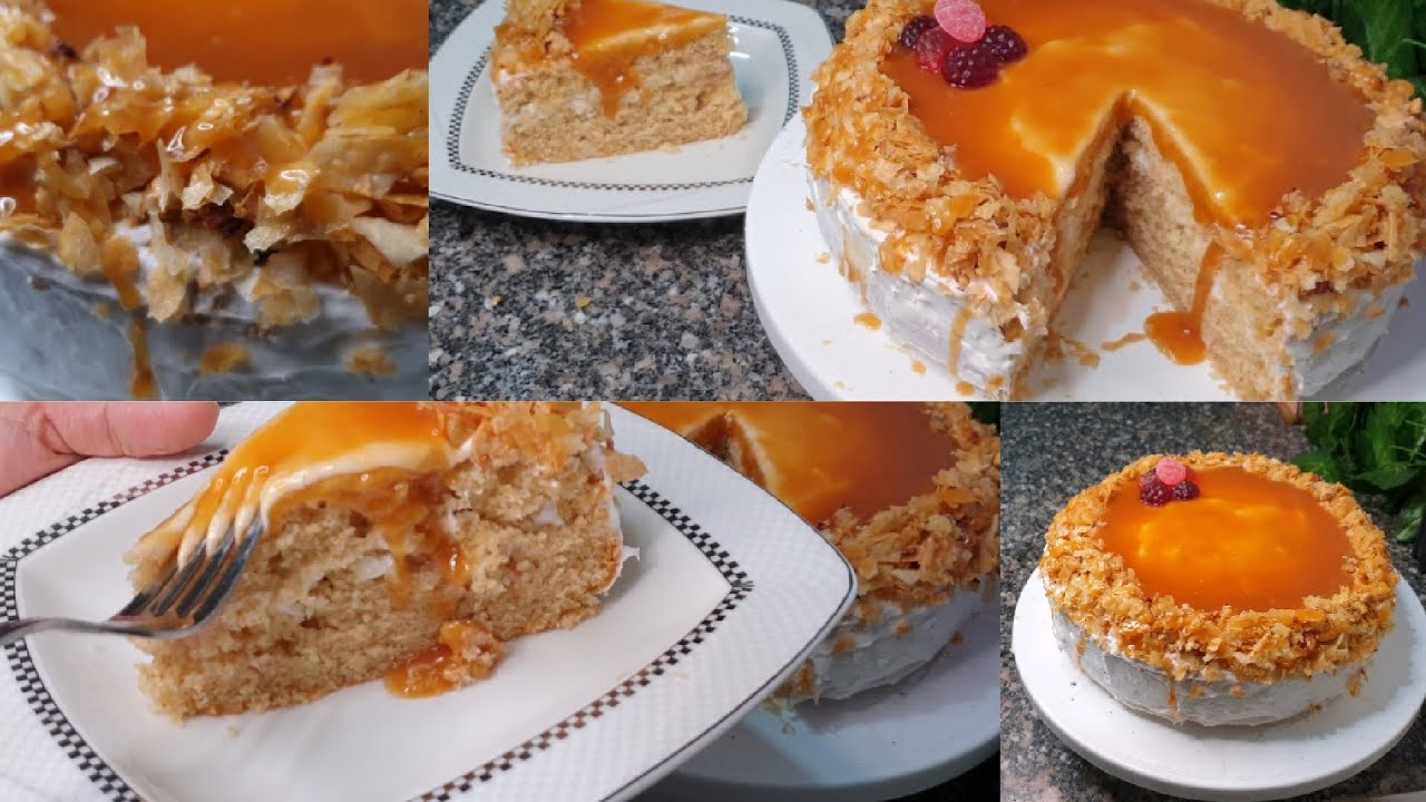 تورتة بسيطة وسهلة بطعم مميز ومختلف في غاية اللذاذة 😋🥰
