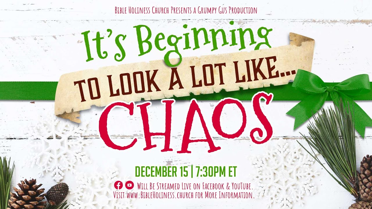 BHC Christmas Play - It's Beginning to Look a Lot Like... Chaos - December 15, 2022