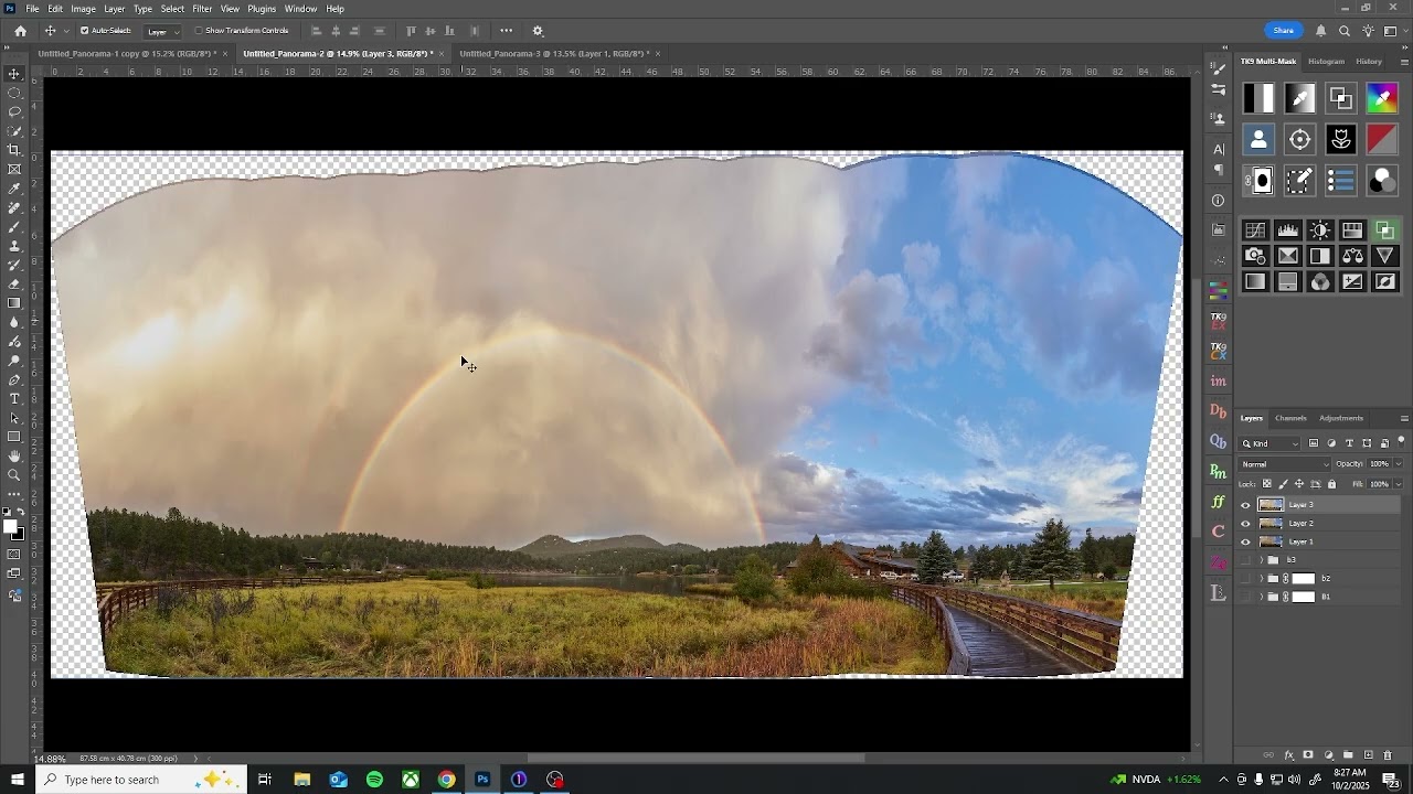 HDR Panorama of a Double Rainbow  Blending Exposures for the Perfect Shot PT2