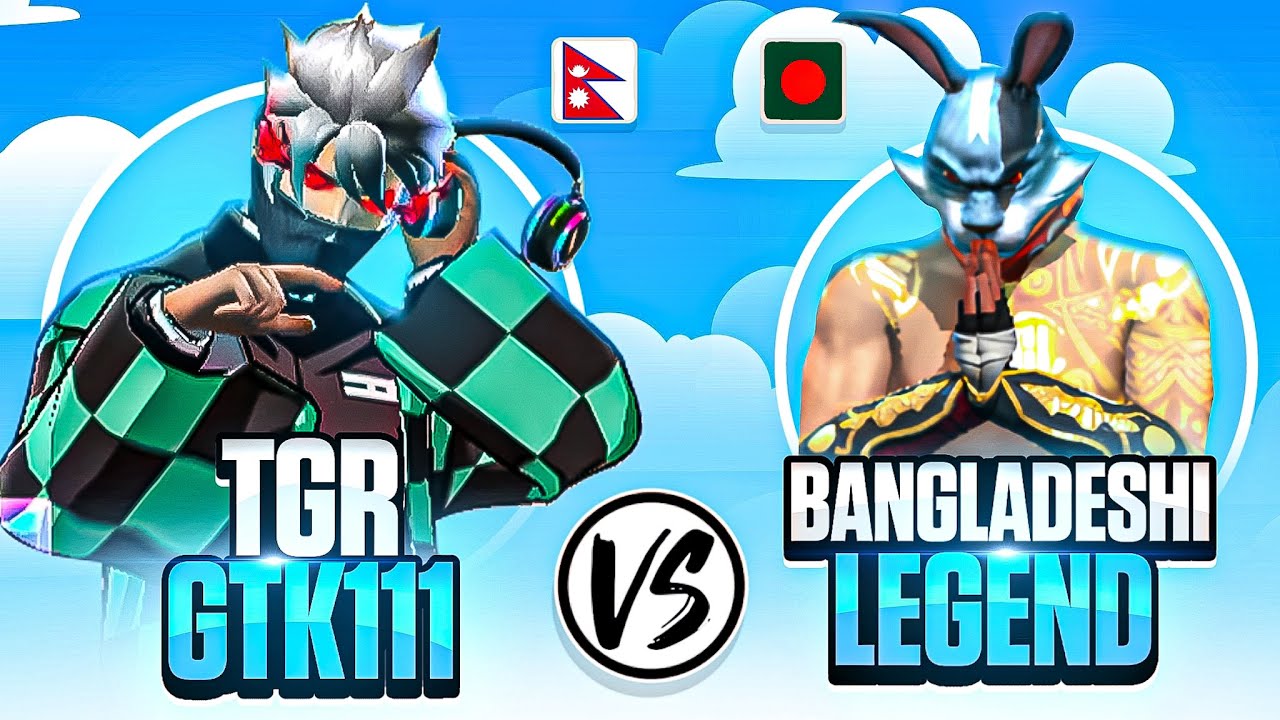 TOP 1 BANGLADESHI PC PLAYER🇧🇩 Vs TGR GTK111🇳🇵 | Garena Free Fire