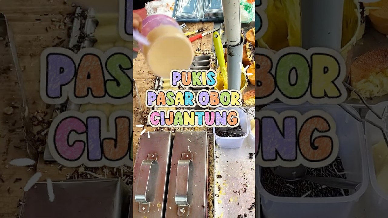 KUE PUKIS TERENAK DI CIJANTUNG ‼️