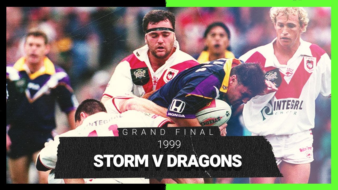 NRL Highlights | Storm v Dragons | 1999 Grand Final | Full Match Replay | NRL