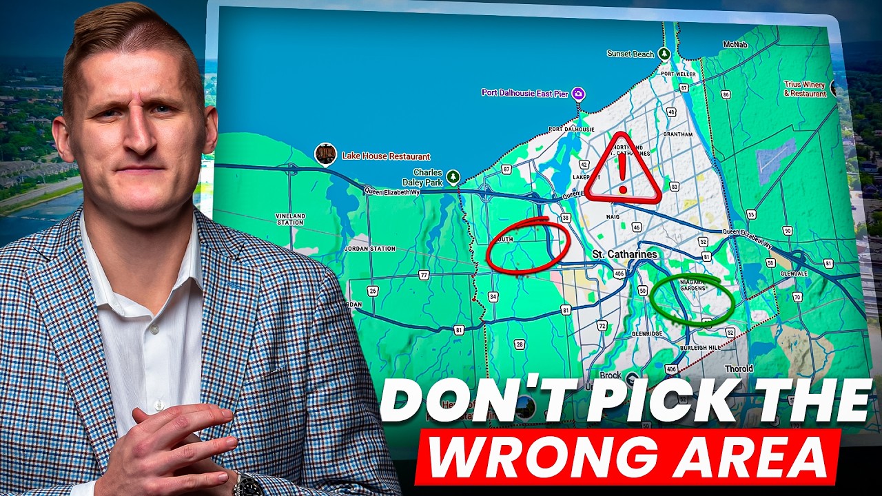 St. Catharines Ontario Map Explained | Where to Live & Avoid