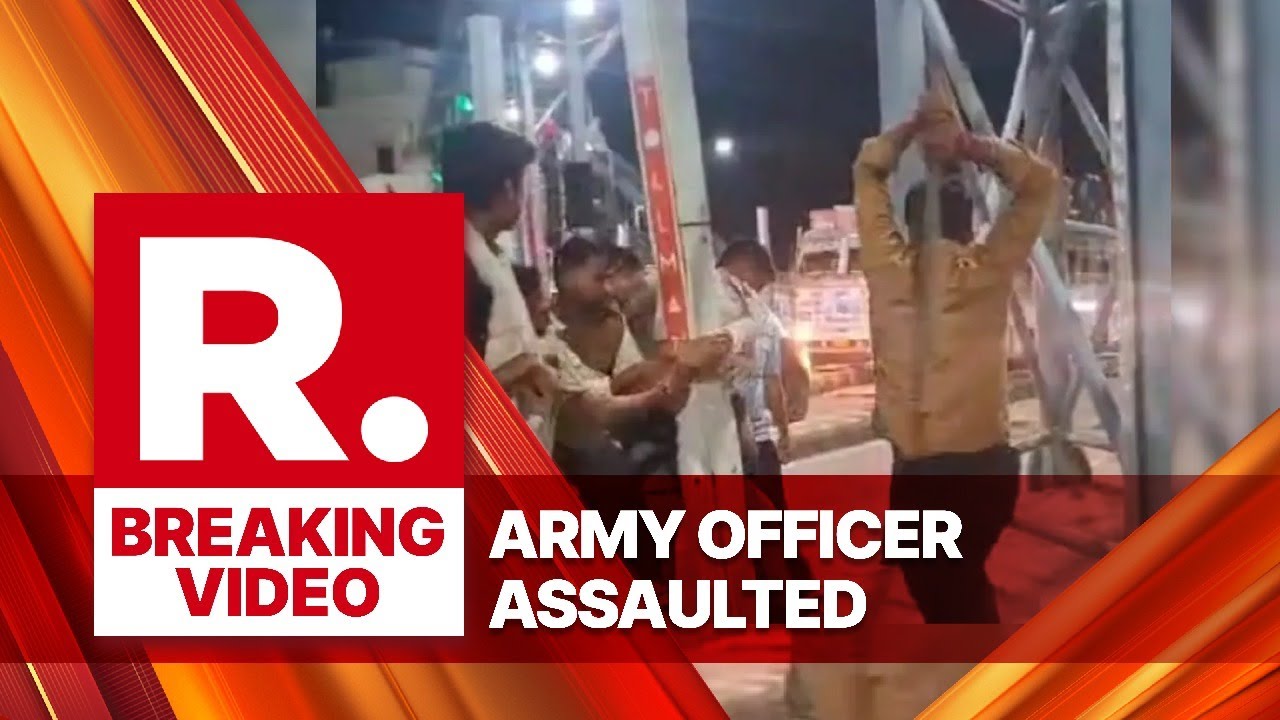 Meerut Toll Plaza Ruckus: Army Officer Pinned to Pole and Brutally Thrashed After Heated Altercation