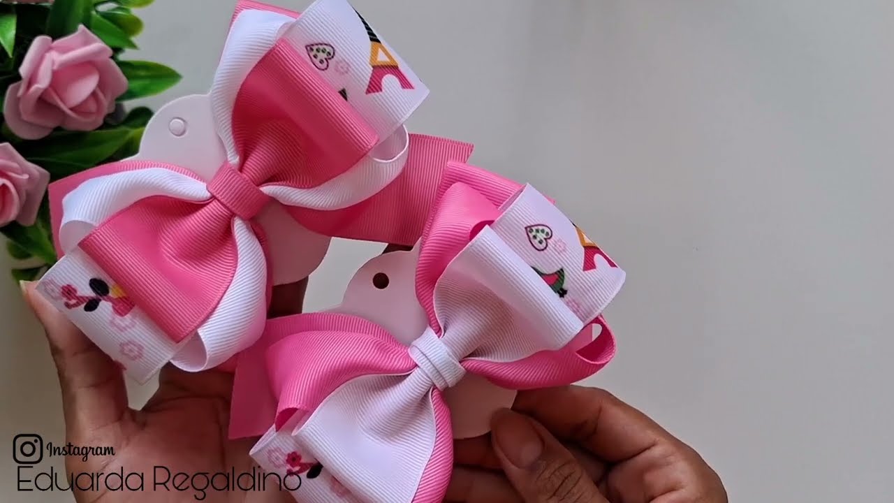 LAÇO Belíssimo de Gorgurão🩷 DIY -PAP✅️ INCRÍVEL
