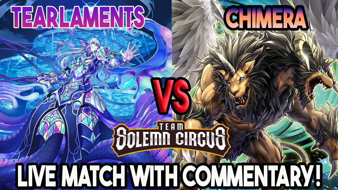 Tearlaments Vs Chimera : Yu-Gi-Oh! Locals Feature Match | Live Duel