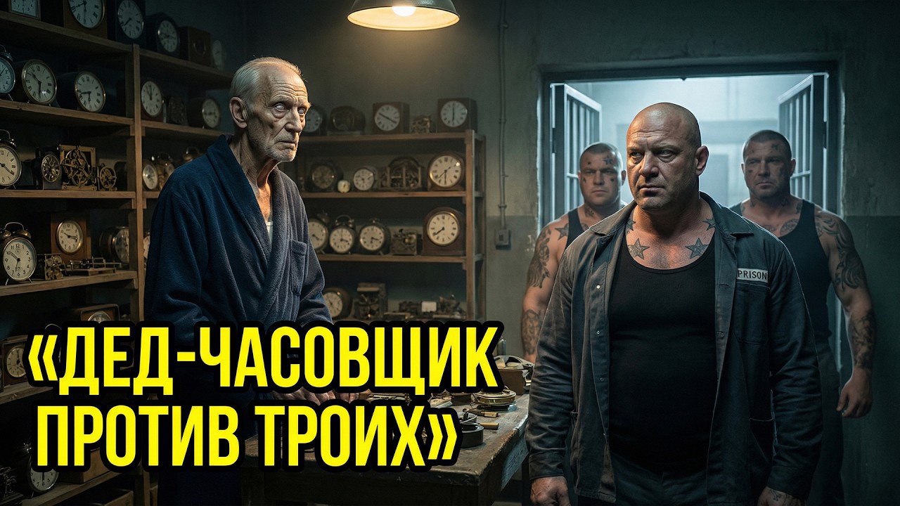 81-ЛЕТНИЙ СЛЕПОЙ ЧАСОВЩИК ПОСТАВИЛ НА МЕСТО ТРОИХ БЛАТНЫХ...