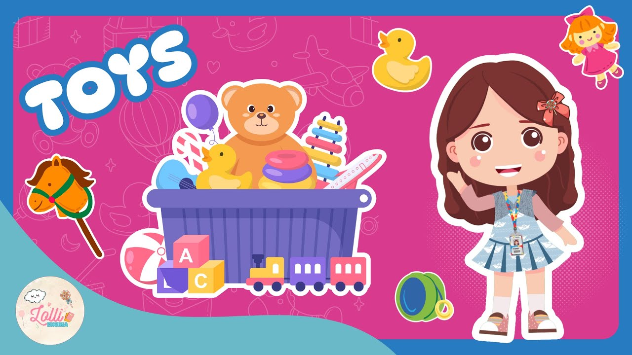 Lolli Ensina:  Toys - Brinquedos