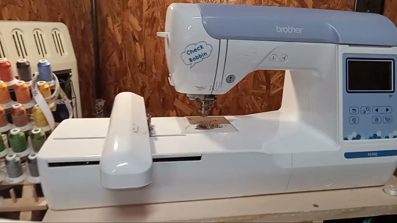 Riser for the Brother PE900 embroidery machine