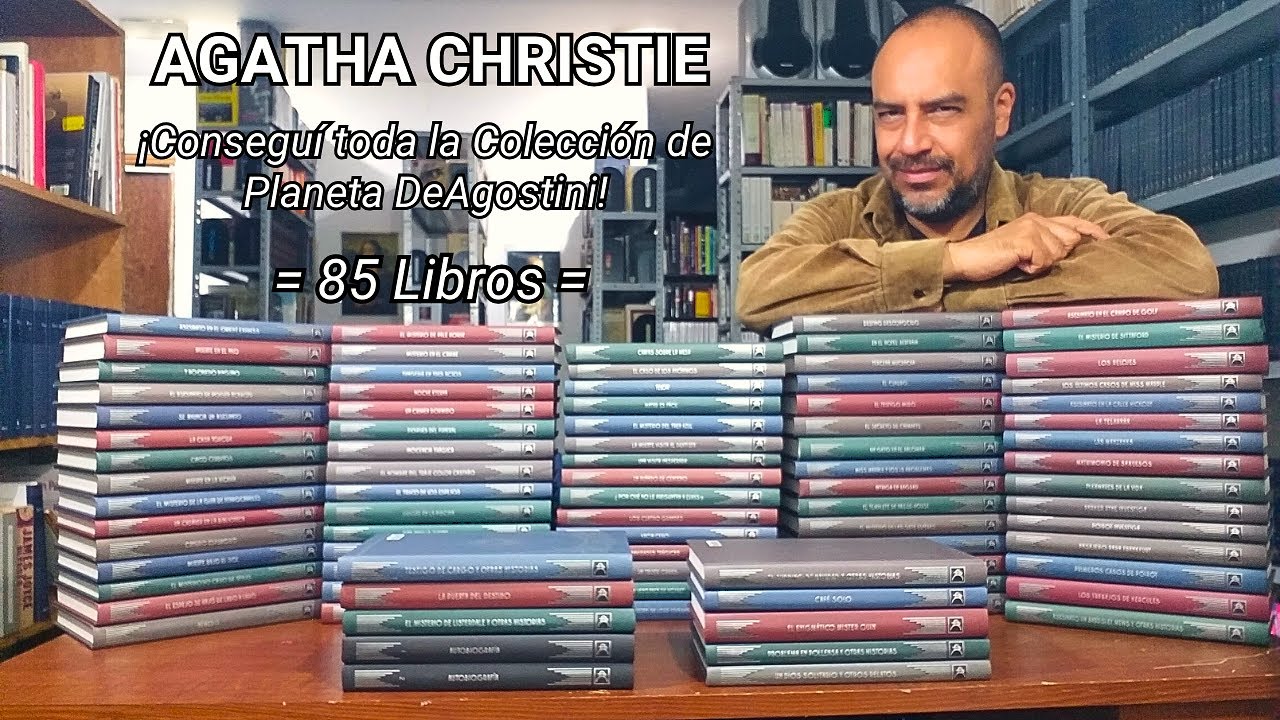 Por fin tengo toda la Colección de Agatha Christie de Planeta DeAgostini  [85 libros]
