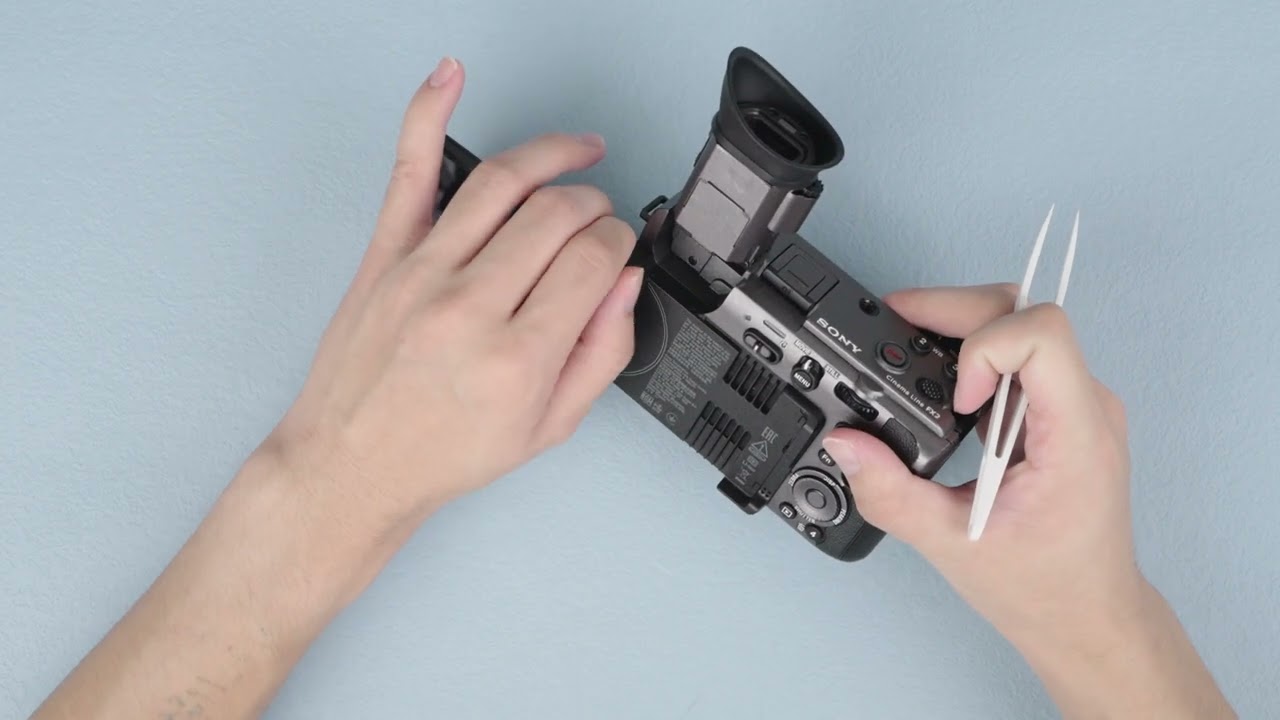 Video Instructions of Protective Skin Film for SON. ILME-FX2B
