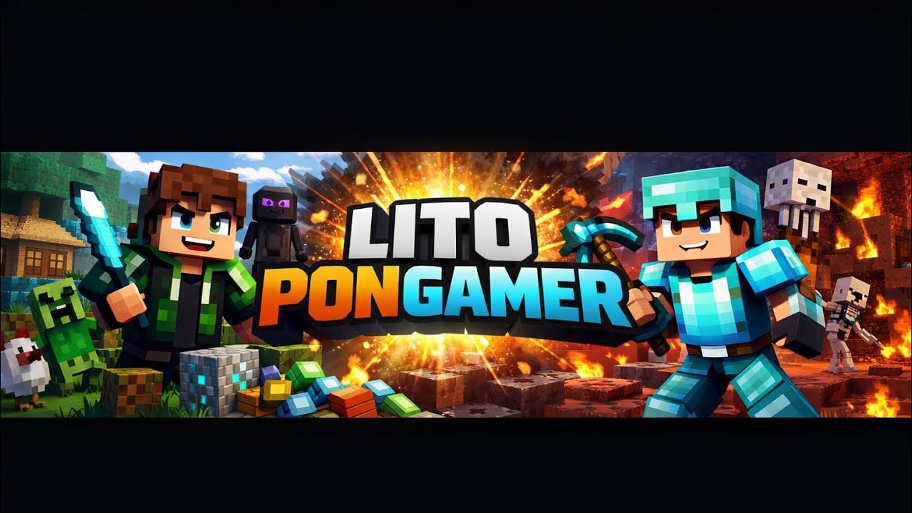 Minecraft primera vez jugando a Minecraft Litopongamer