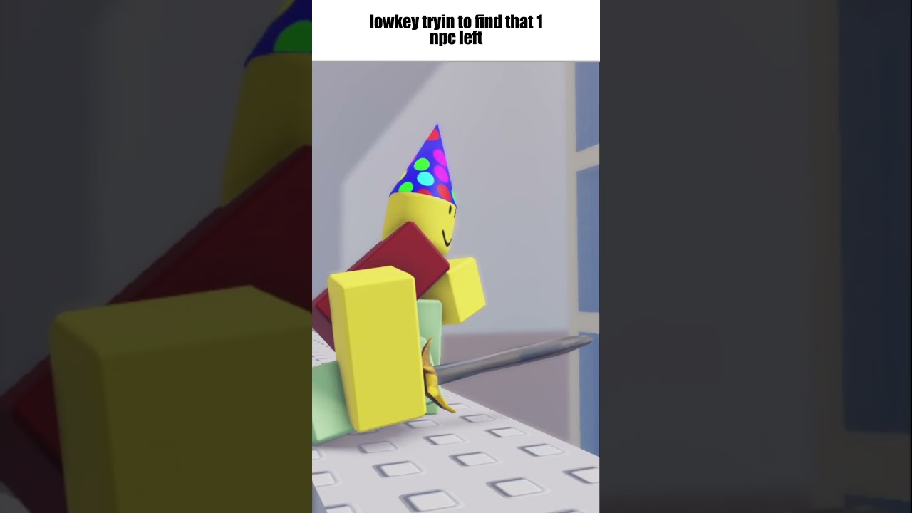 1 Enemy Left | Combat Initiation Meme | #roblox #robloxmeme