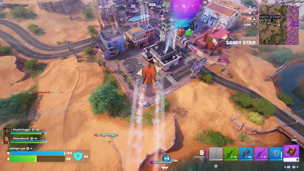 Fortnite Trios Zero Build Gameplay (Chapter 7)