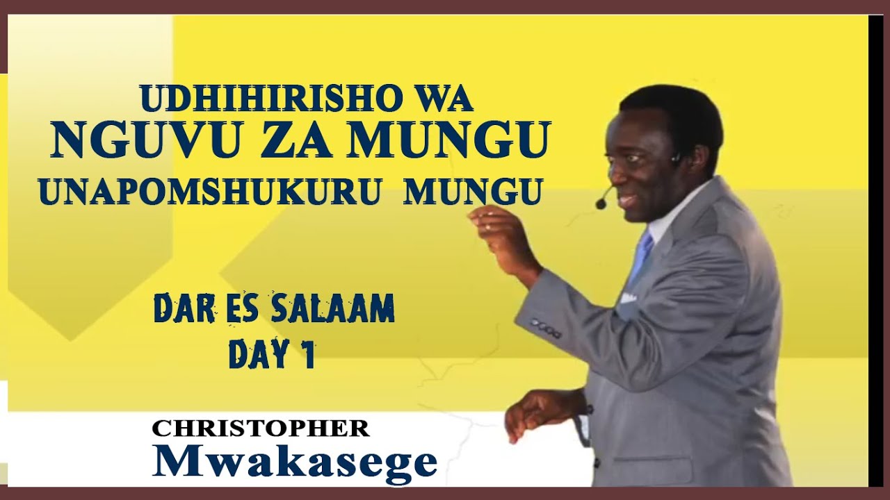 SEMINA YA NENO LA MUNGU DAR ES SALAAM #MWAKASEGE [DAY 1 TAR 03/12/2020] JIONI