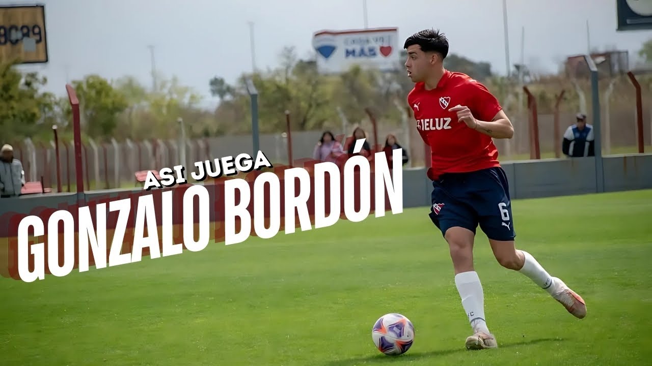 Así Juega: Gonzalo Bordón (2005) - Defensor Central - Club Atlético Independiente - 2024.