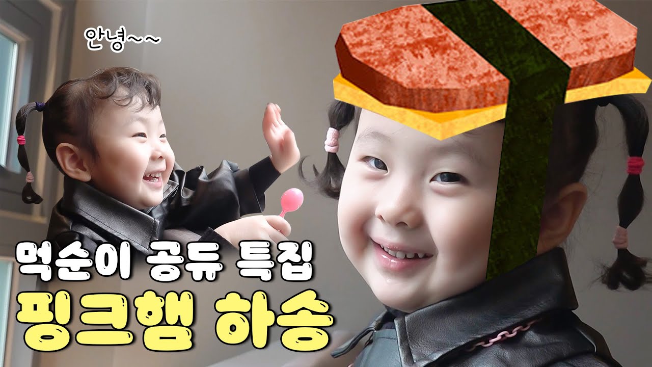 먹순이 공주 특집♥ 핑크햄이 될꾸야!! | VLOG